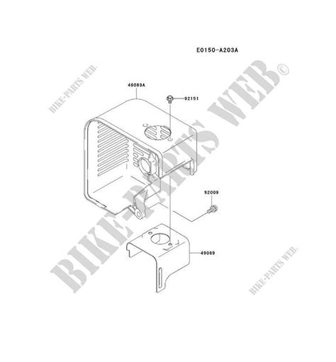 Refroidissement Pour Kawasaki Te Motors Pieces Jardin Catalogue De