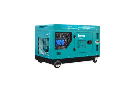 Дизельний генератор INVO DS-10000EA у кожусі, 9/10кВт, 220В — купити в ...