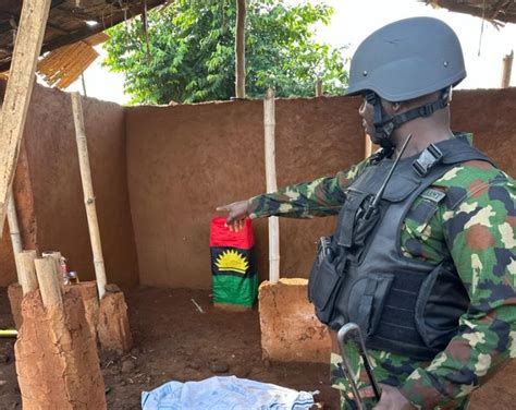 Troops Raid Ipob Esn Hideout In Delta Forest Recover Weapons