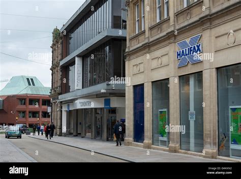high street coventry uk stock photo alamy