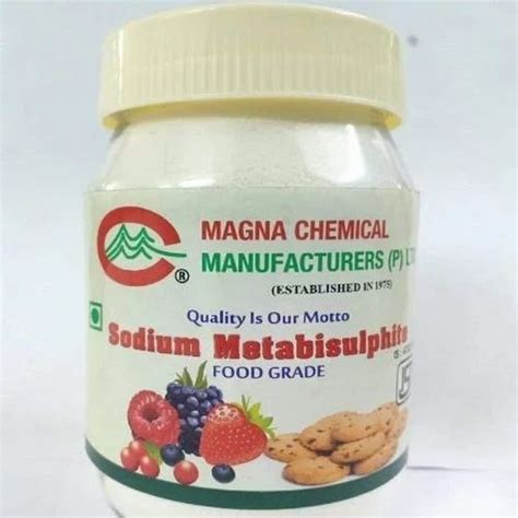 Food Grade Sodium Metabisulphite Powder At Rs Kg Sodium