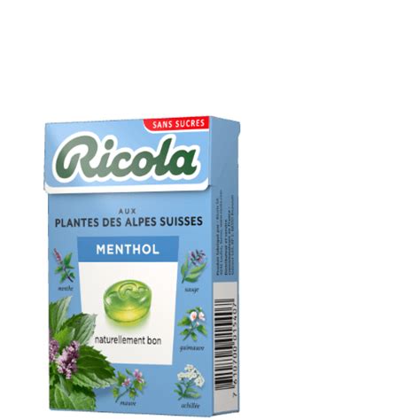 Ricola Menthol Bonbons Sans Sucres G Pharmacie En Ligne