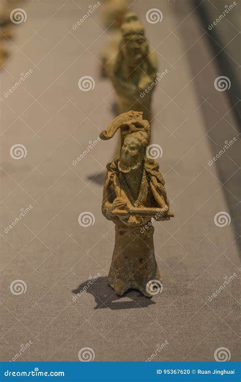 Old Man China In Gansu Museumchina Editorial Image Image Of Bronze