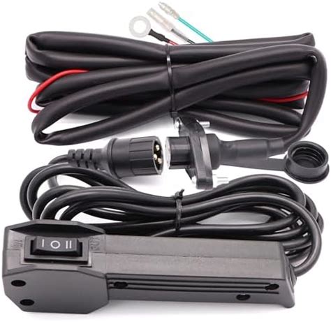 Tuolauthon V Winch Corded Manual Hand Remote Control Kits For Atv Utv