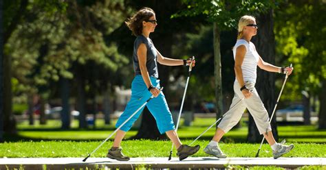 What Is Nordic Walking How To Use Walking Poles For A Full Body Heart