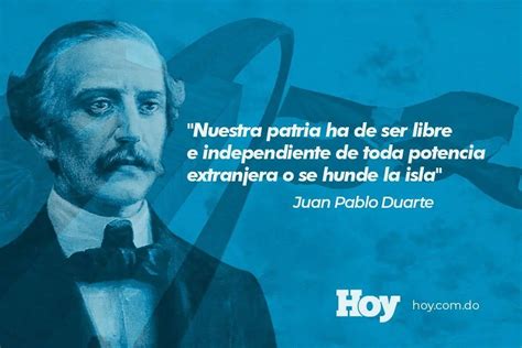 Pensamientos de Juan Pablo Duarte