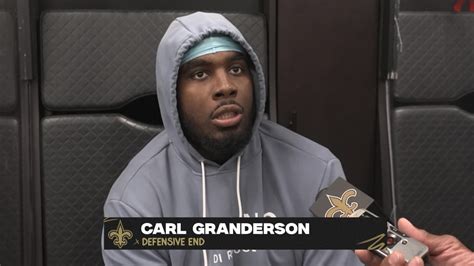 Carl Granderson Talks Opportunity His Performances Saints At Colts