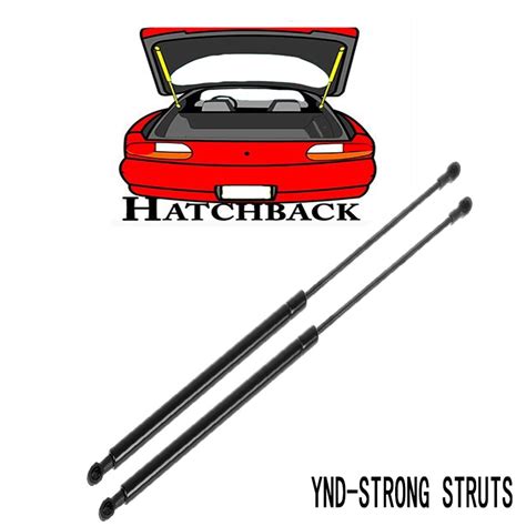 2pcs Hatchback Gas Charged Lift Support Struts Pm2053 For 2007 2011