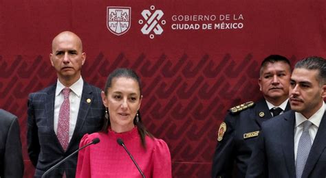 Sheinbaum Destaca Reducción Del 60 1 Por Ciento En Delitos De Alto Impacto En La Cdmx