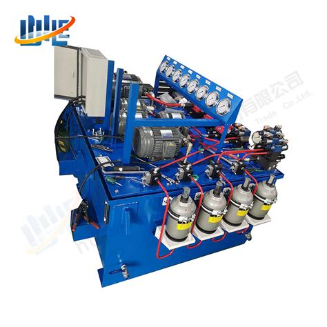 Plc Control Fittings Hydraulics Flow Control Valve Hydraulic System