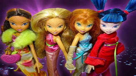 Winx Club Dance Night Mattel Doll Collection Youtube