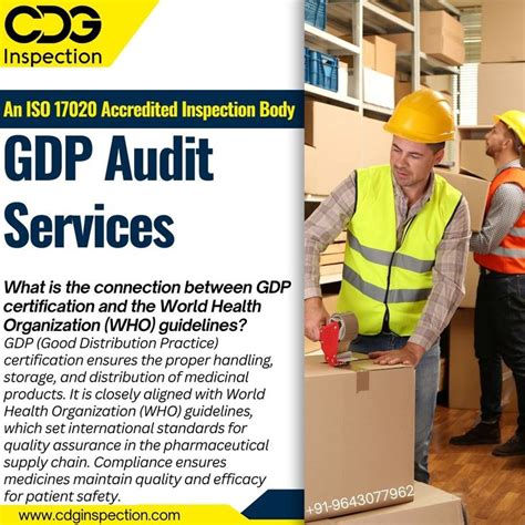 CDG Inspection Proudly Offers Top Tier GDP Audit Services Ensuring