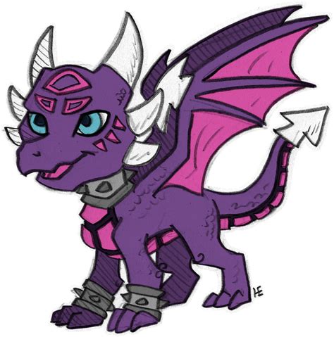 Fanart Chibi Skylanders Cynder By Theleatherdragoni On Deviantart