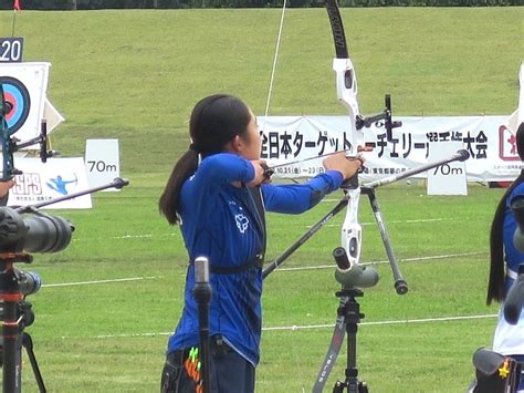 第64回全日本ターゲットアーチェリー選手権大会2日目 予選ラウンド 日本体育大学アーチェリー部