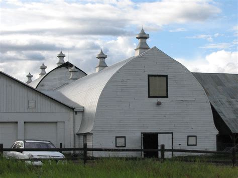 Barns At Creamers Field Fairbanks Alaska Alaska Tours North To