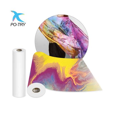 Direct Sale Custom Roll G Dye Heat Transfer Sublimation Paper