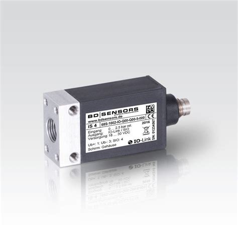 Elektronischer Druckschalter iS 4 BD SENSORS GmbH für Gas IP54