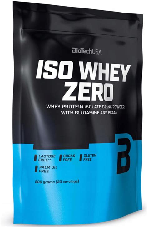 Odżywka białkowa Biotech Usa Iso Whey Zero Proszek 500G Ceny i opinie