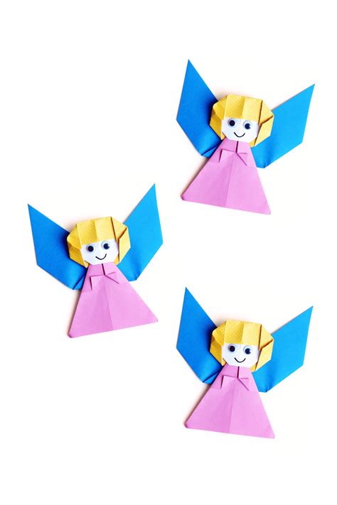 How To Make An Origami Angel — Gathering Beauty