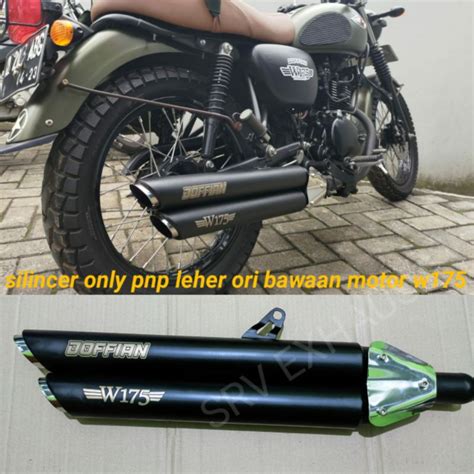 Jual Silincer Knalpot Custom Double Vanes Pnp Leher Ori Motor Kawasaki