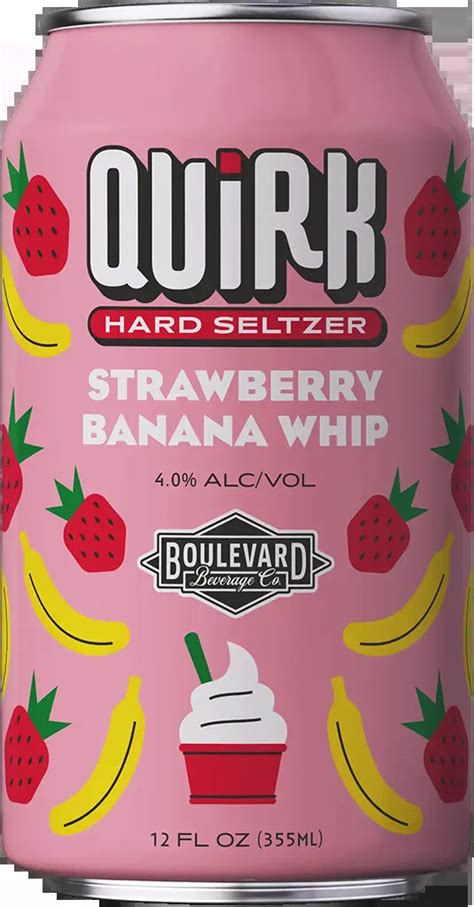 Quirk Hard Seltzer Boulevard Brewing Co