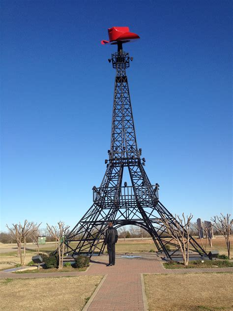 Texas Eiffel Tower Scribedscribbles