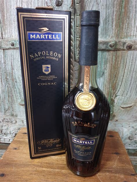 Martell Napoleon Special Reserve Cognac Vintage Xo Vsop Liquor