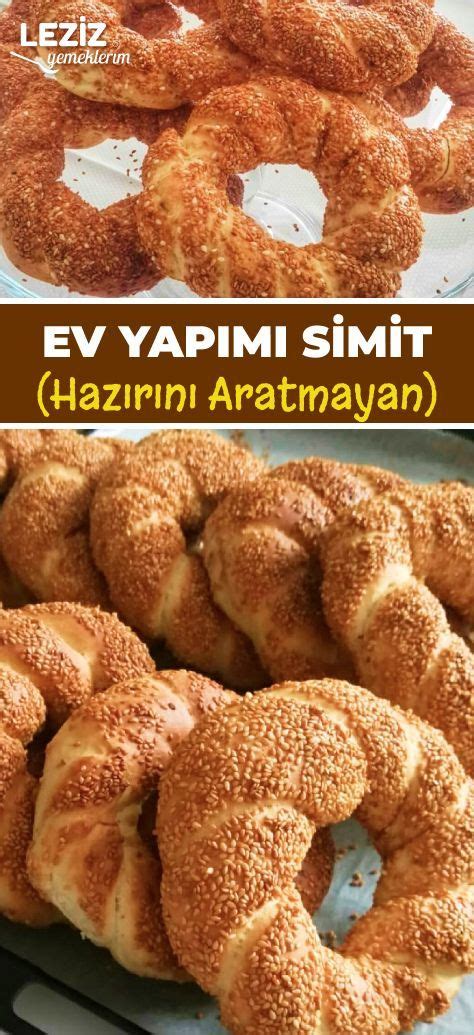 Ev Yapımı Simit Hazırını Aratmayan Leziz Yemeklerim Yemek Tarifi