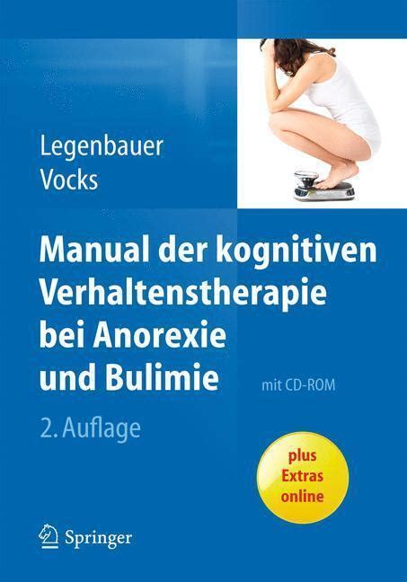 Manual Der Kognitiven Verhaltenstherapie Bei Anorexie Und Bulimie Silja