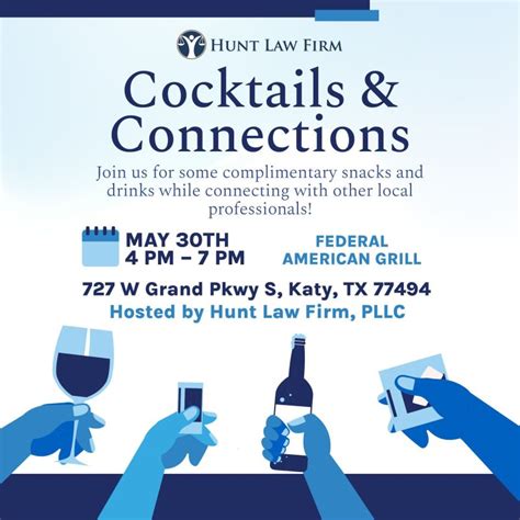 Hunt Law Firm Pllc On Linkedin Join Our Team For A Happy Hour Event