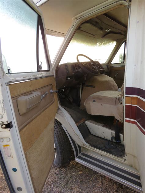 Lot 182T 1983 Chevrolet Chevy Van 30 MOtorhome VanderBrink Auctions