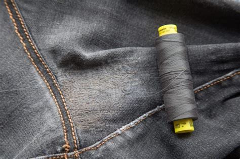 Repairing Jeans With Invisible Mending Closet Core Patterns