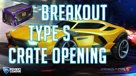 Champions Crate Breakout Type S Opening Certified Youtube