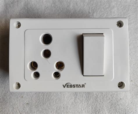 6a Modular Switch Socket Combination Polycarbonate At Rs 95 In Bengaluru