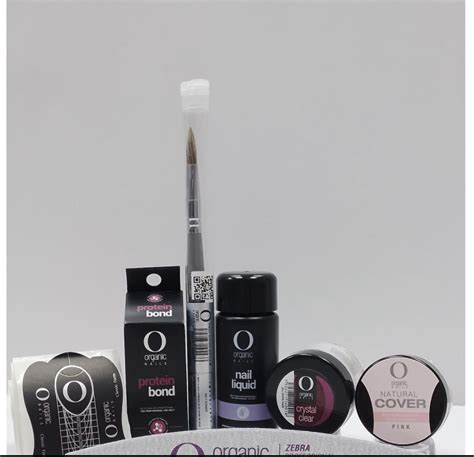 Kit Acr Lico Organic Artnailslimache