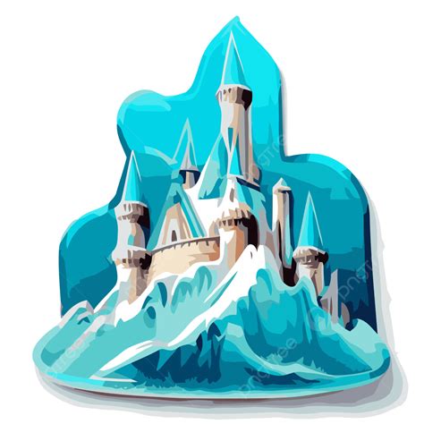 Disney Frozen Castle Png Icon Vector Clipart, Castle Clipart, Frozen Clipart, Icon Clipart PNG ...