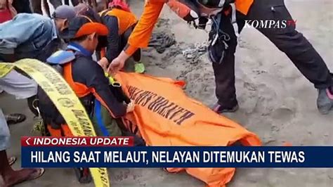 Hilang Saat Melaut Nelayan Ditemukan Tewas Di Bibir Pantai Padang