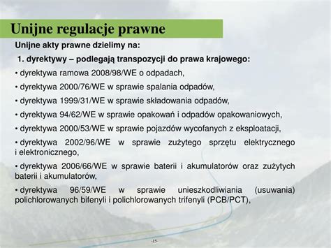 PPT Aktualne problemy w gospodarce odpadami w świetle Polityki