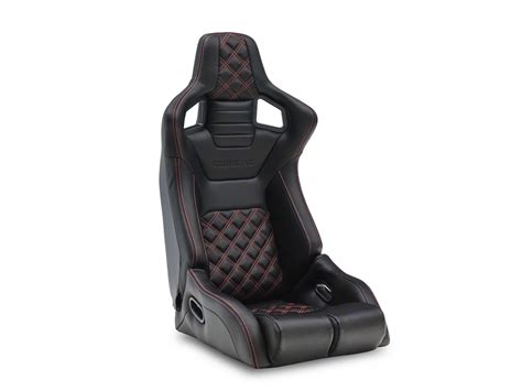 Corbeau Mustang Sportline Rrb Reclining Seats Black Vinyl Carbon Vinyl