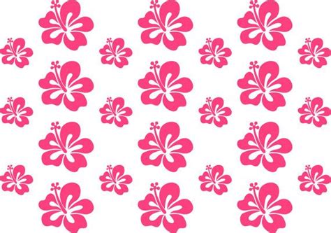 Vinyl Decal Hibiscus Flower Hawaii Hawaiian By Thoughtsthatstick 25