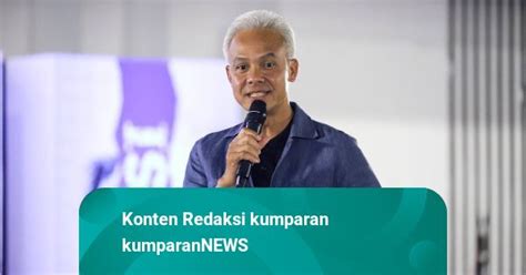 Foto Ganjar Pranowo Dengarkan Aspirasi Publik Di Acara Demokr E Asi