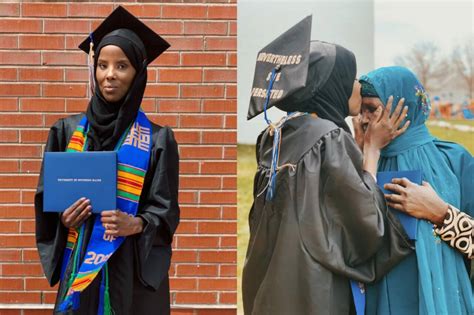 Hamdia Ahmed: Woman born in a refugee camp completes her Master's Degree in US