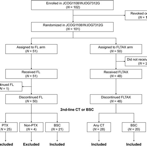 Consort Diagram Abbreviations Bsc Best Supportive Care Ct