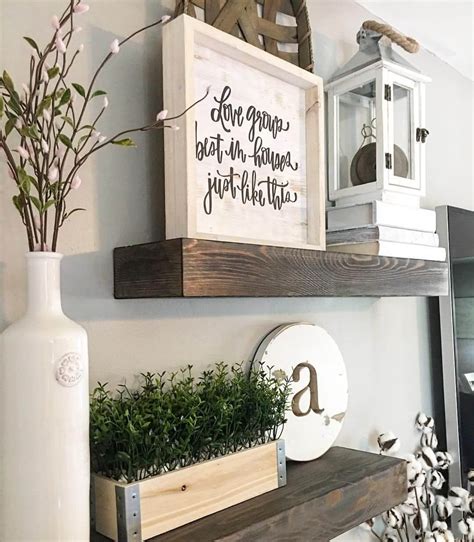 26 Best Farmhouse Shelf Decor Ideas and Designs for 2022