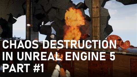 Unreal Engine Early Access Chaos Destruction Tutorial Out Of Date