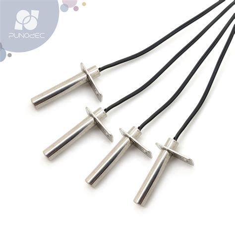 Stainless Steel Housing Screw Mounted Pt100 Rtd Temperature Sensor Waterproof Probe China J