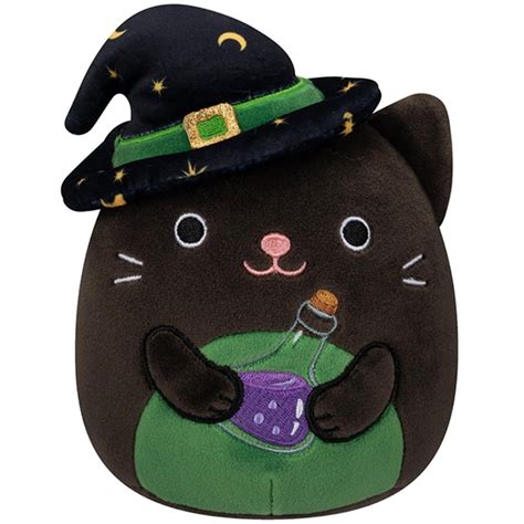 Buy Squishmallows Cleo The Black Cat W Witch Hat Luksusbaby