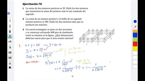 Problemas Resueltos De Optimizaci N Ib Bachillerato E Youtube