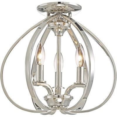 Minka Lavery Modern Industrial Ceiling Light Semi Flush Mount Fixture