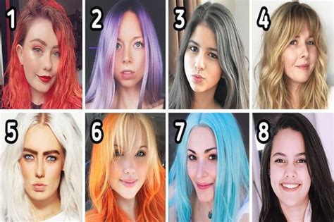 Test De Personalidad Escoge El Color De Cabello Que Deseas En Secreto